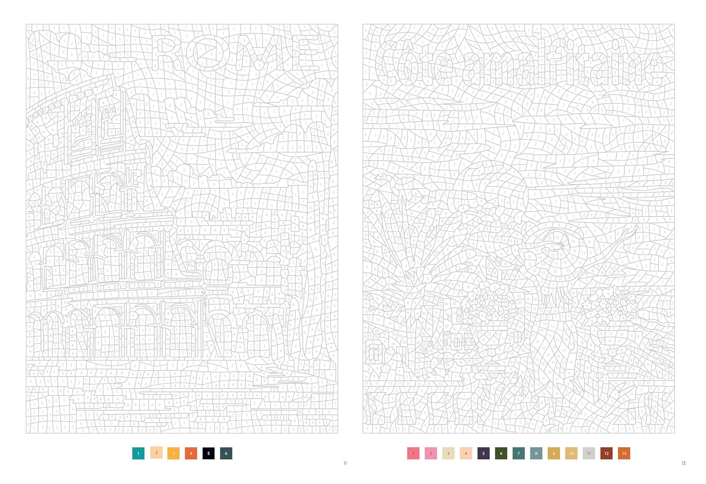Dolce vita - 40 coloriages mystère !