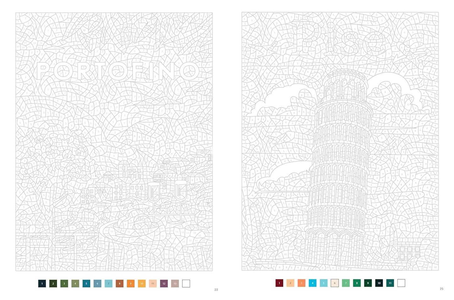 Dolce vita - 40 coloriages mystère !