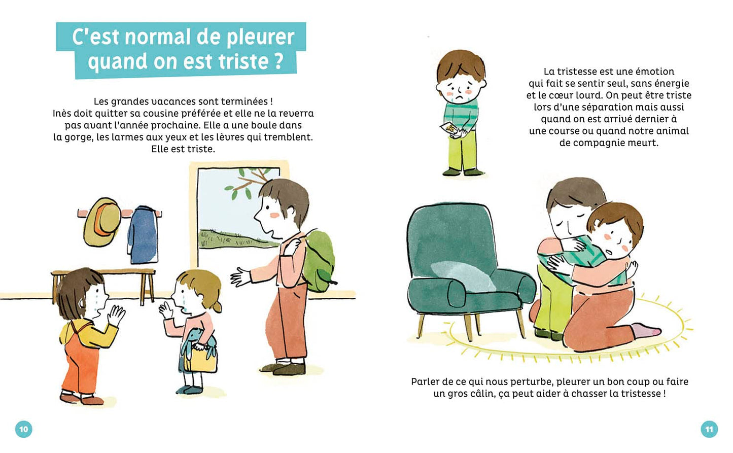 MES DOCS ET MOI - JE SUIS HEUREUX, TRISTE, EN COLERE... C'EST QUOI LES EMOTIONS ?