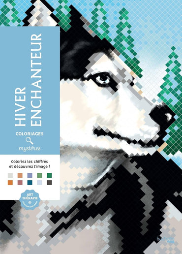 Coloriages mystères - Hiver enchanteur
