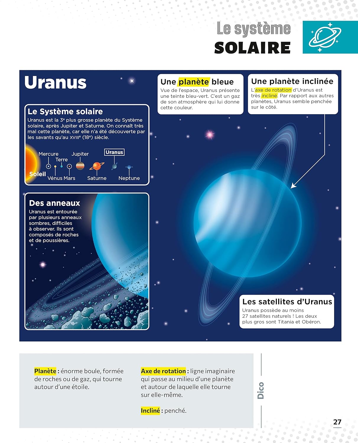 Le Petit Quotidien - L'encyclopédie visuelle - Espace et planètes