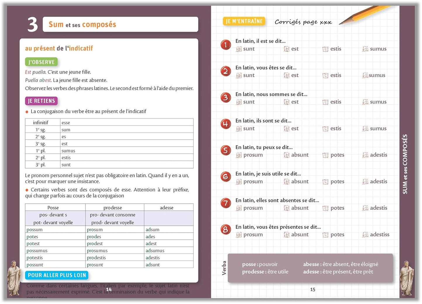 600 exercices de latin, spécial collège