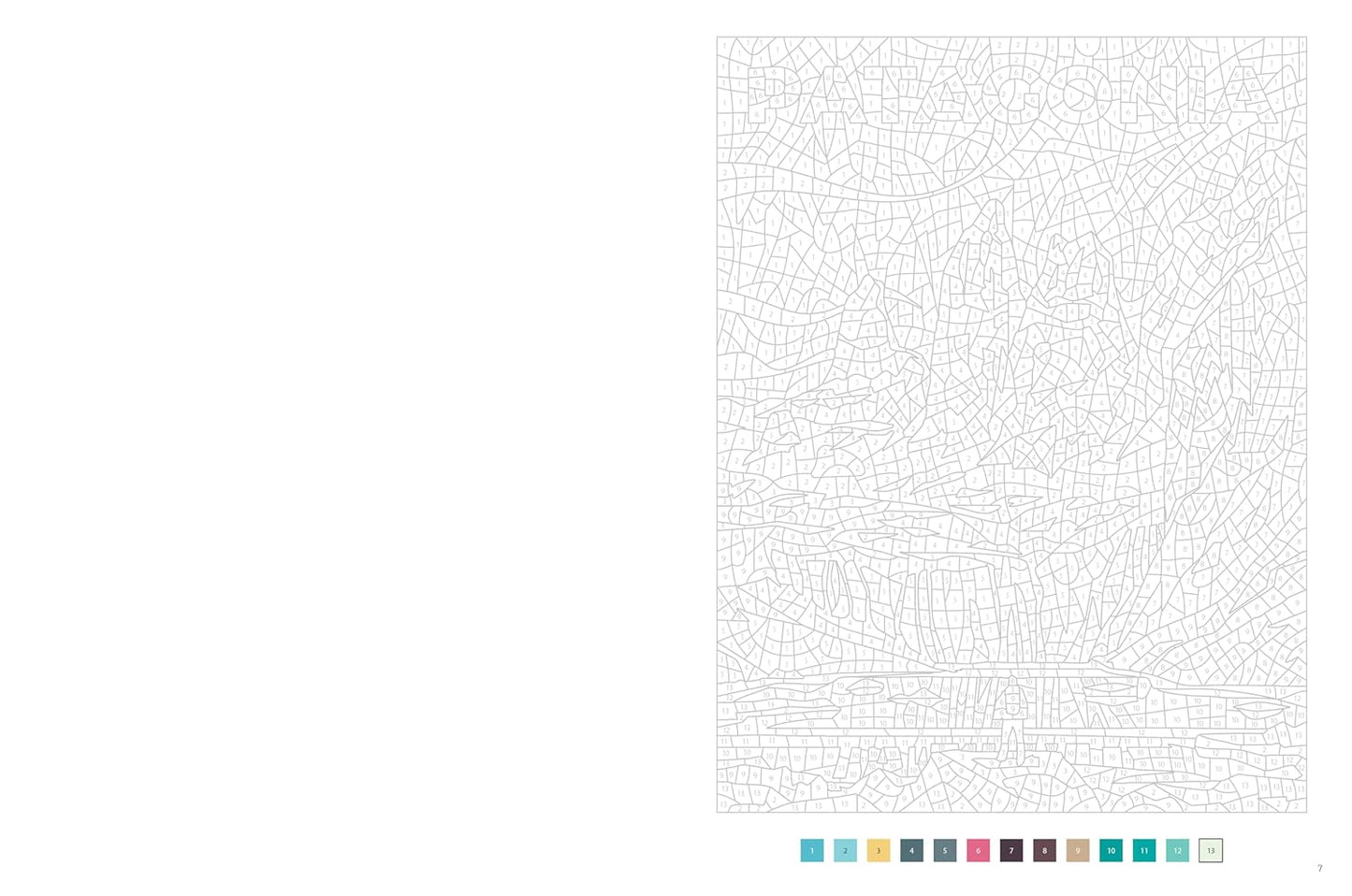 Fabuleux paysages - 40 coloriages mystère