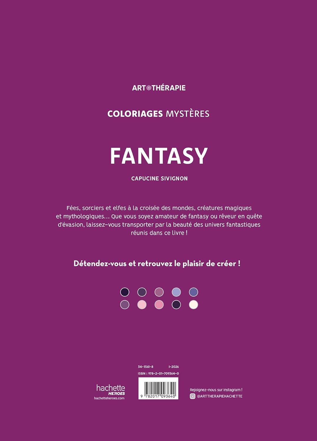 Coloriages mystères Fantasy