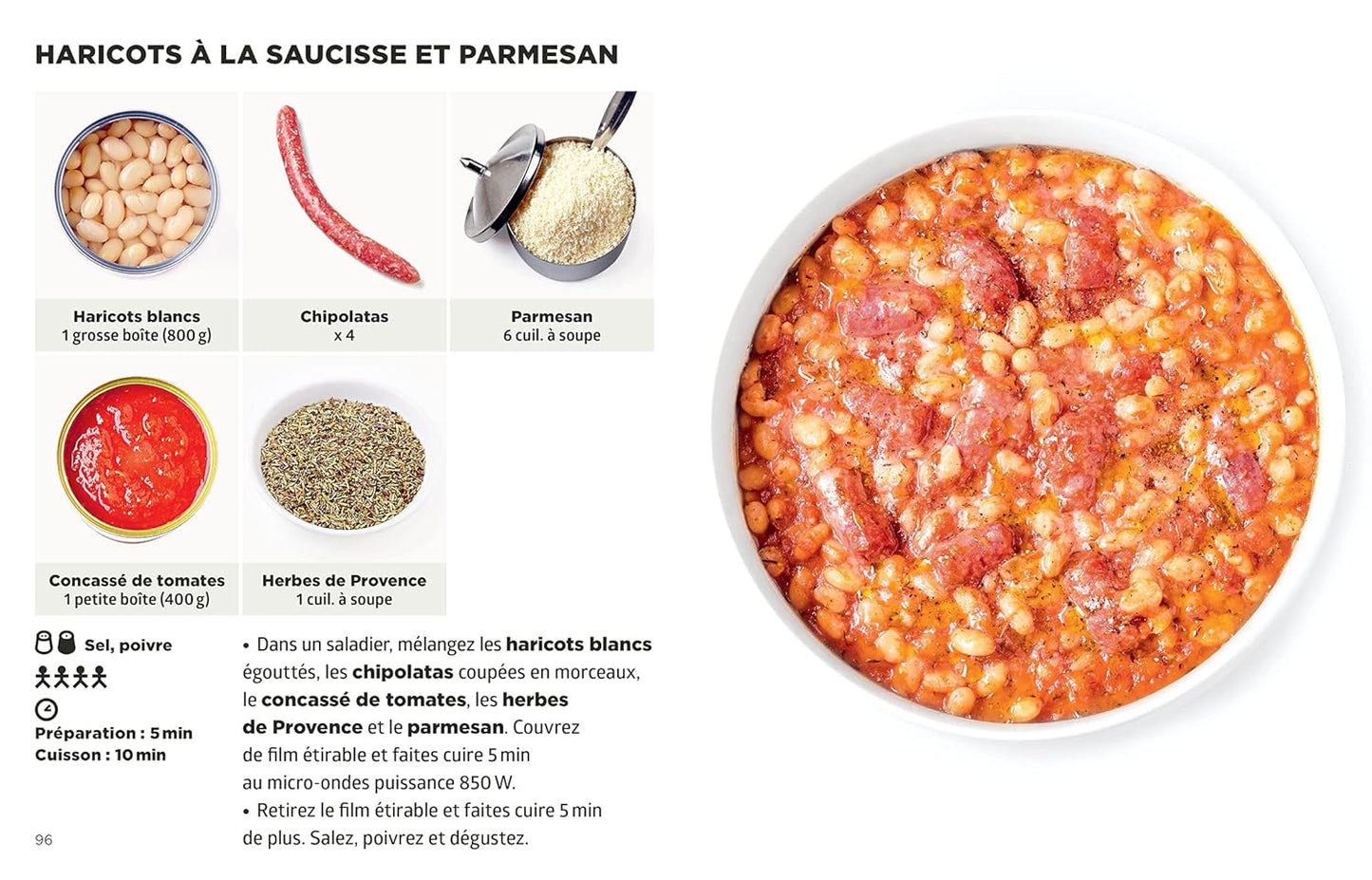Simplissime 100 recettes spécial étudiants fauchés et mal équipés