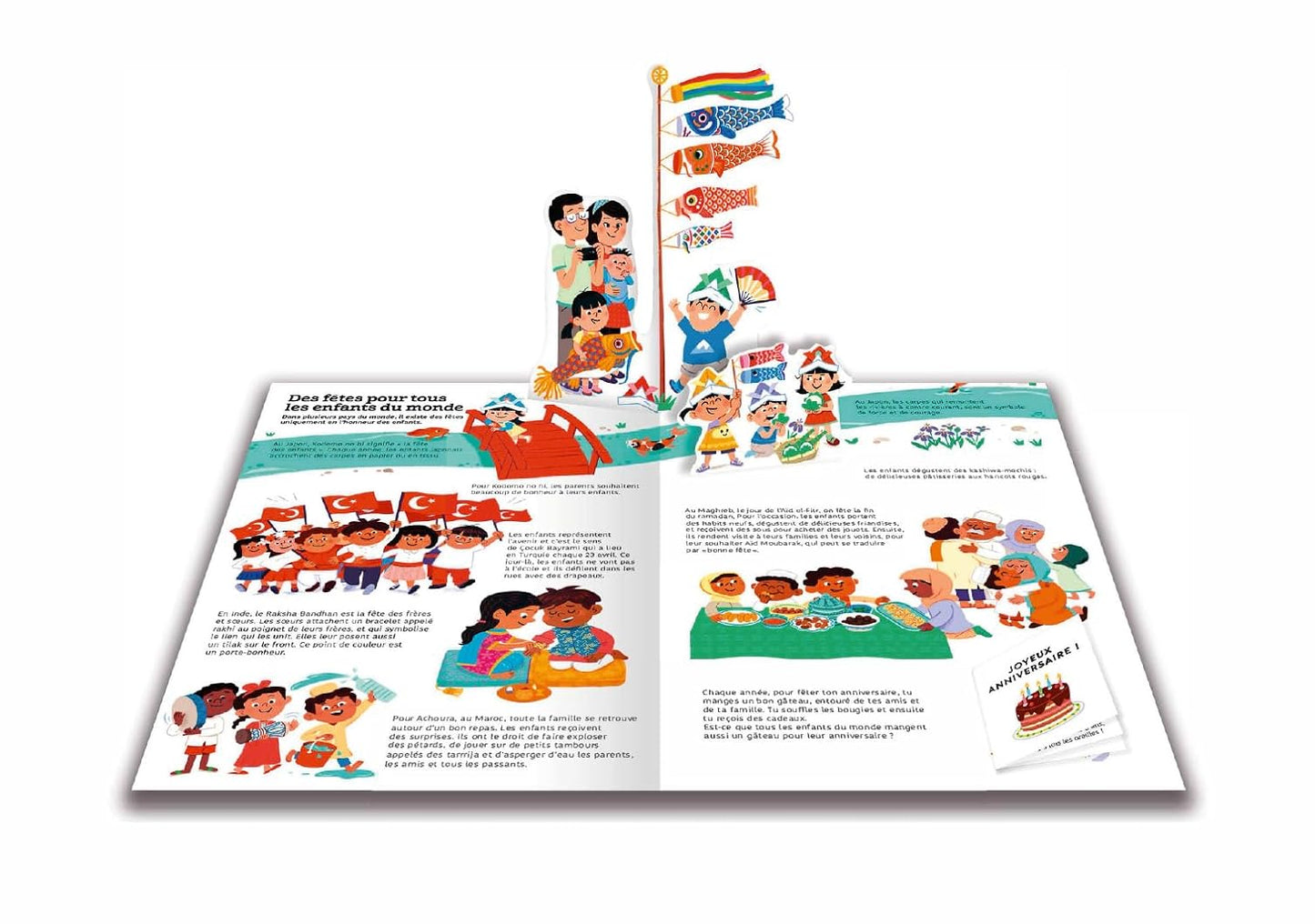 Le livre animé des fêtes dans le monde