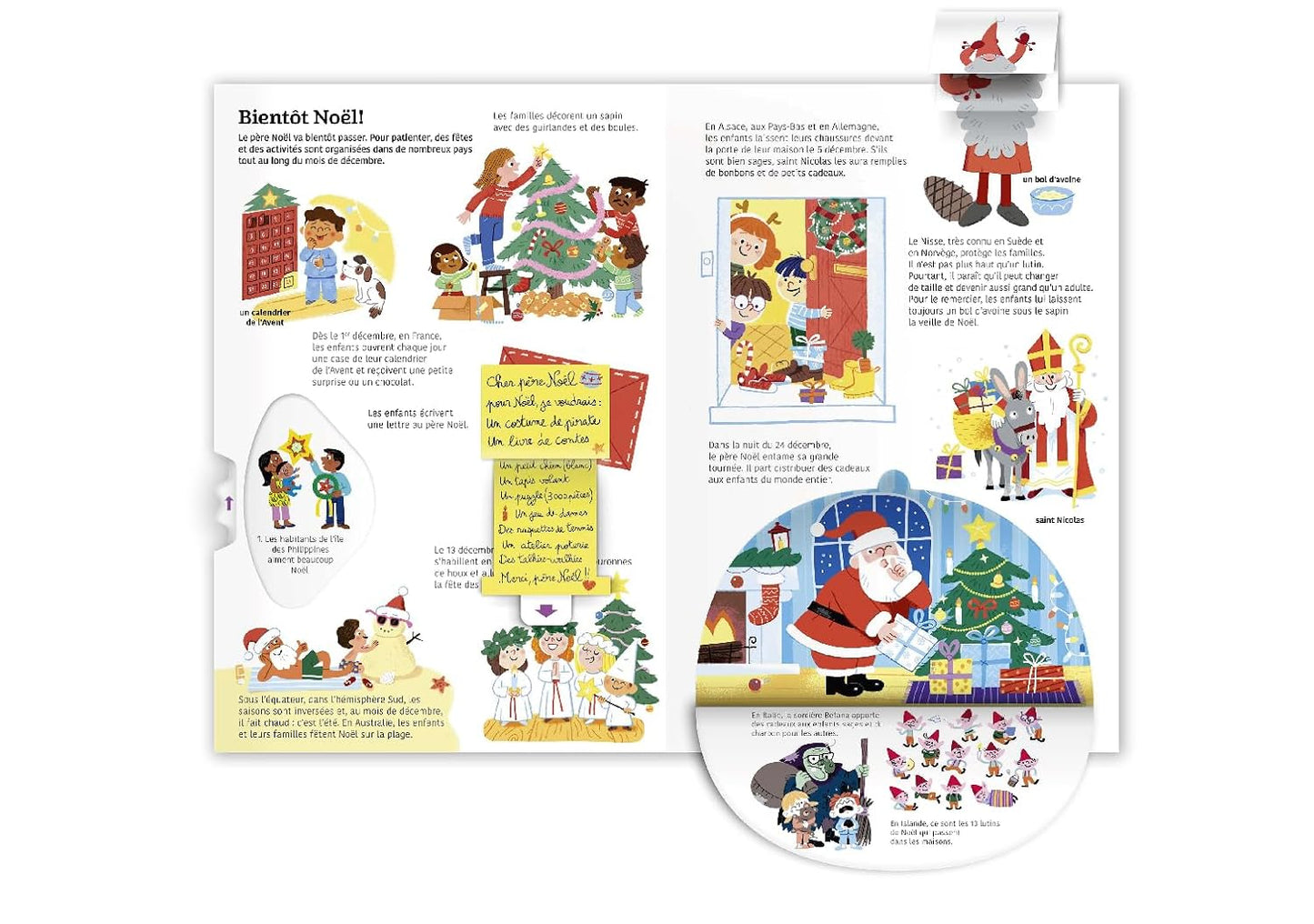Le livre animé des fêtes dans le monde