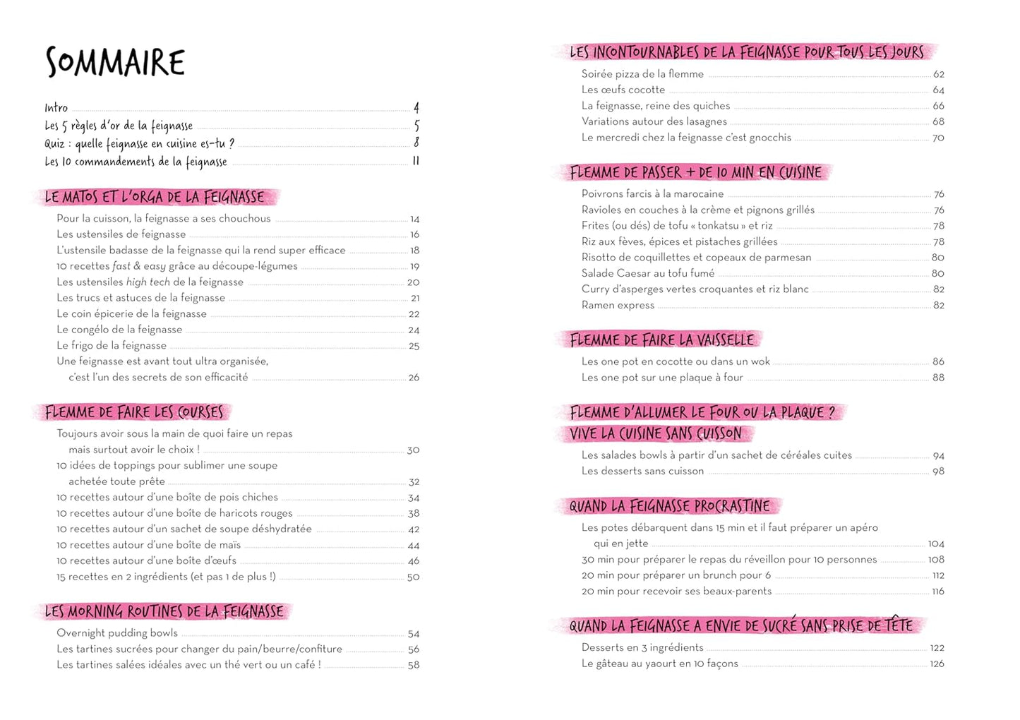 La cuisine des feignasses