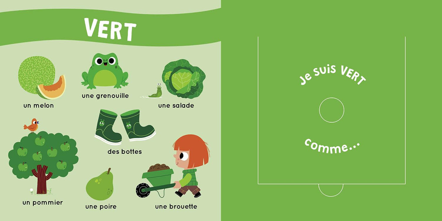MON LIVRE DES ODEURS ET DES COULEURS - LA FERME