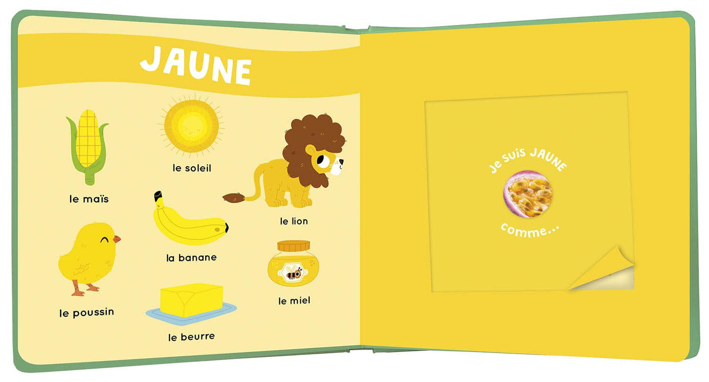 Mon livre des odeurs et des couleurs - Fruits en folie
