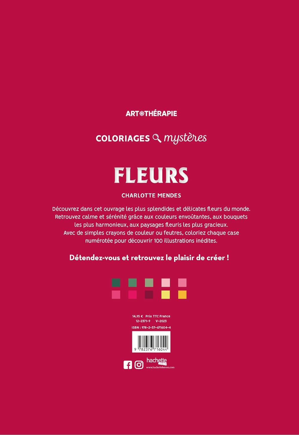 Coloriages mystères - Fleurs