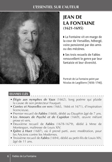 Bibliolycée - Fables de la Fontaine, Jean de la Fontaine