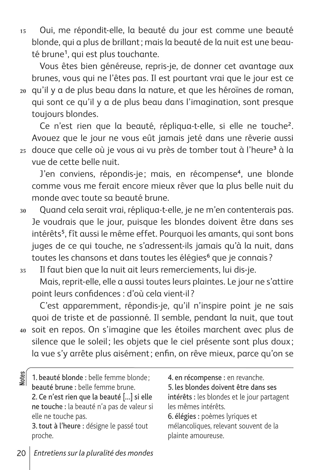 BiblioLycée - Entretiens sur la pluralité des mondes, Fontenelle - BAC 2026