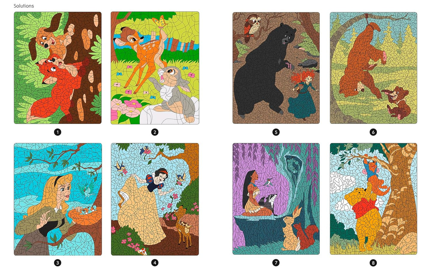 DISNEY - Coloriages Magiques - Mystères (7+) - La forêt