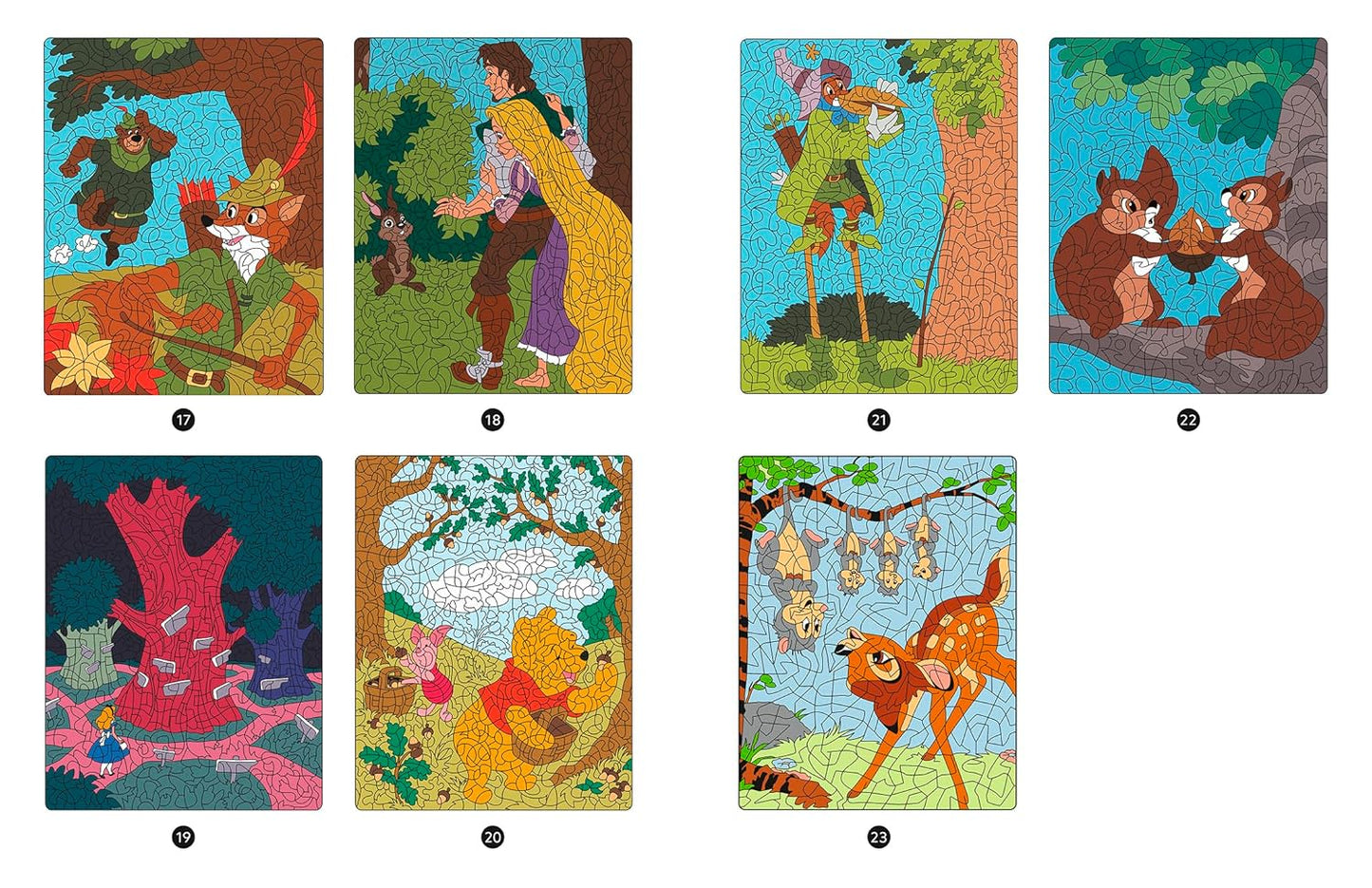 DISNEY - Coloriages Magiques - Mystères (7+) - La forêt