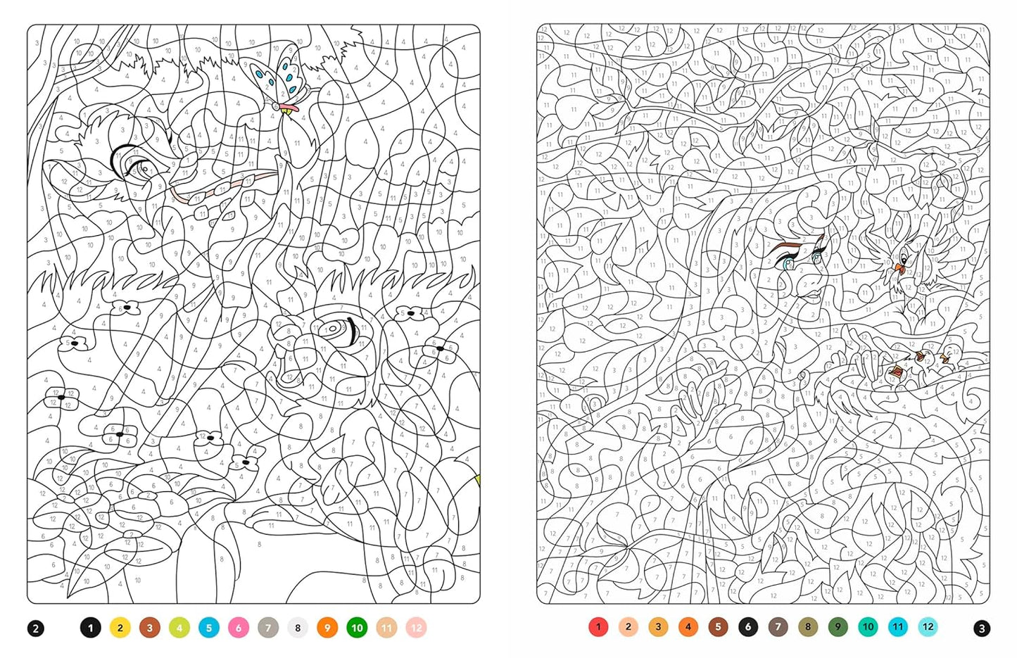 DISNEY - Coloriages Magiques - Mystères (7+) - La forêt