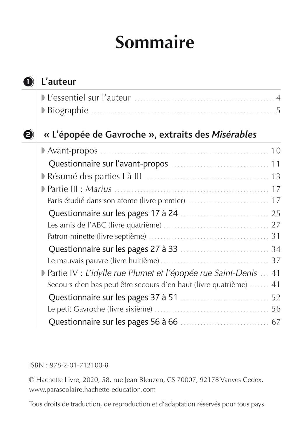 Bibliocollège - L'épopée de Gavroche (extrait des Misérables), Victor Hugo