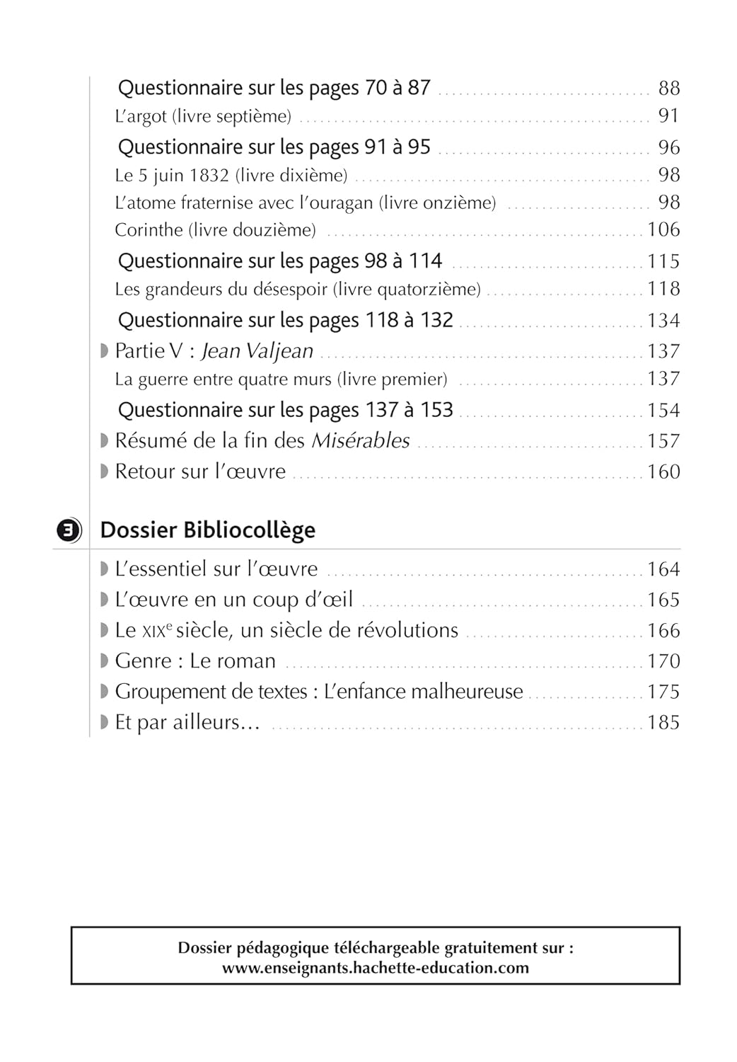 Bibliocollège - L'épopée de Gavroche (extrait des Misérables), Victor Hugo