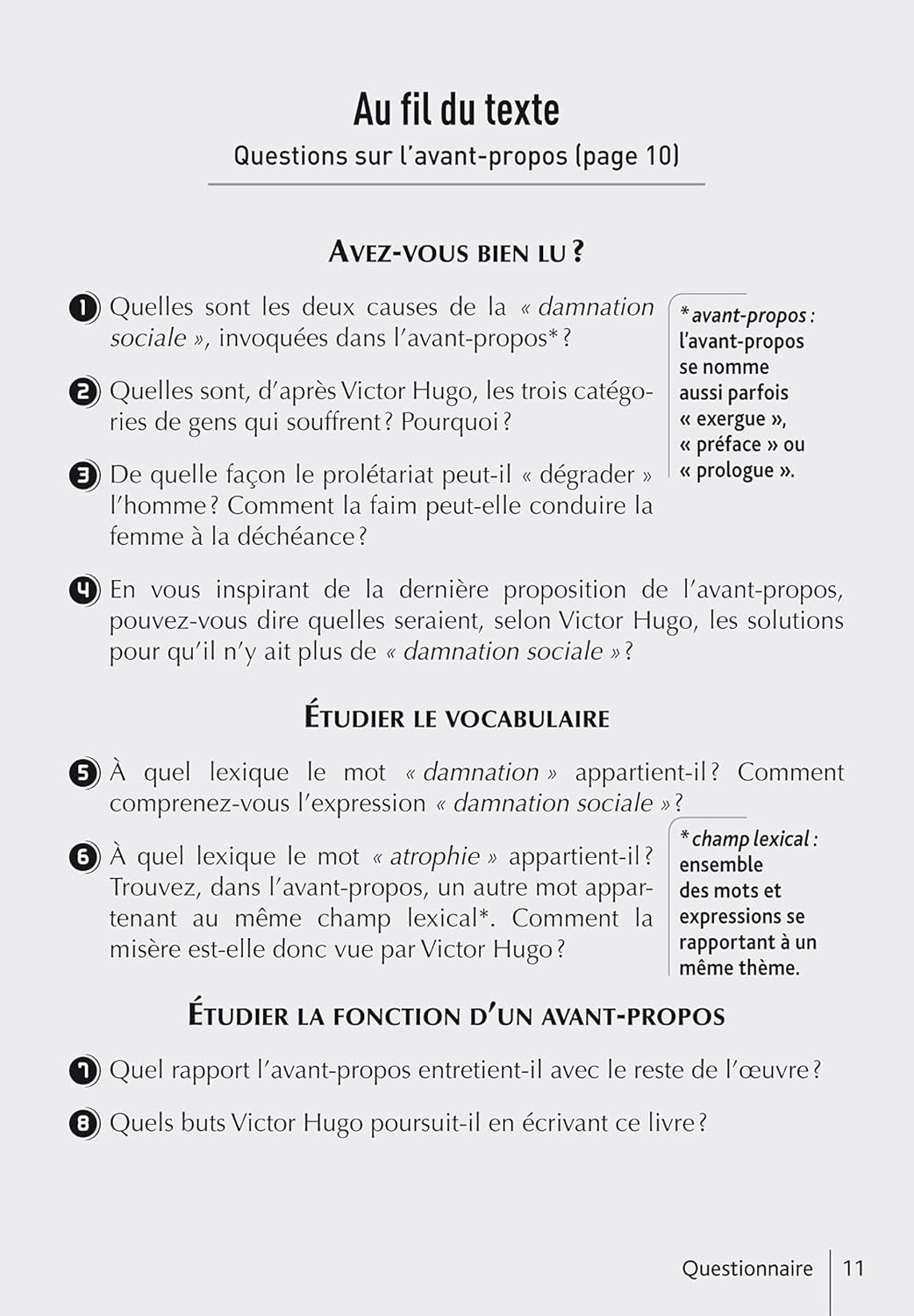 Bibliocollège - L'épopée de Gavroche (extrait des Misérables), Victor Hugo