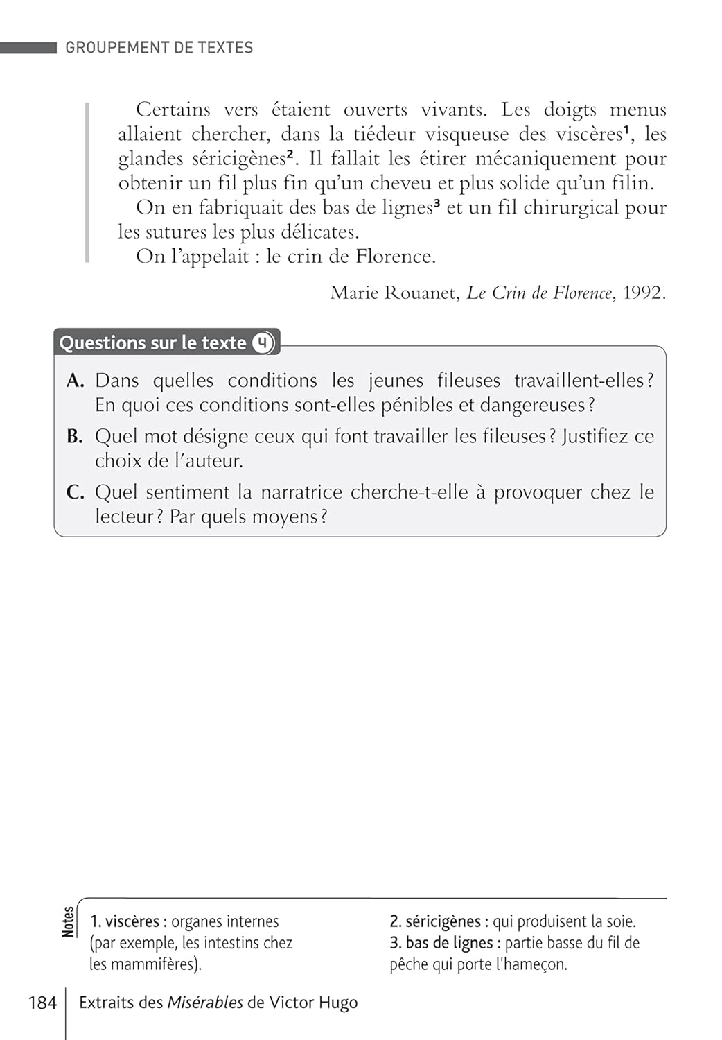 Bibliocollège - L'épopée de Gavroche (extrait des Misérables), Victor Hugo