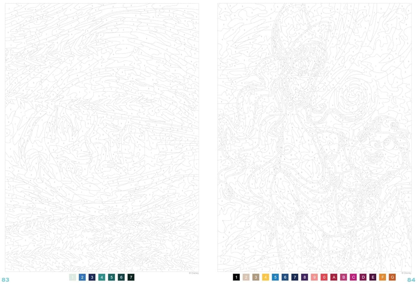 Coloriages mystères Disney - Girl Power
