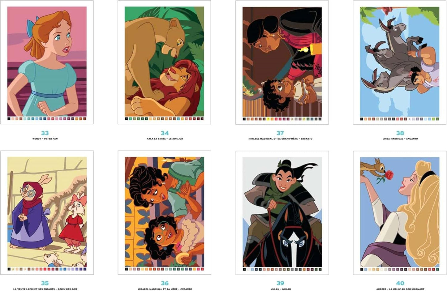 Coloriages mystères Disney - Girl Power