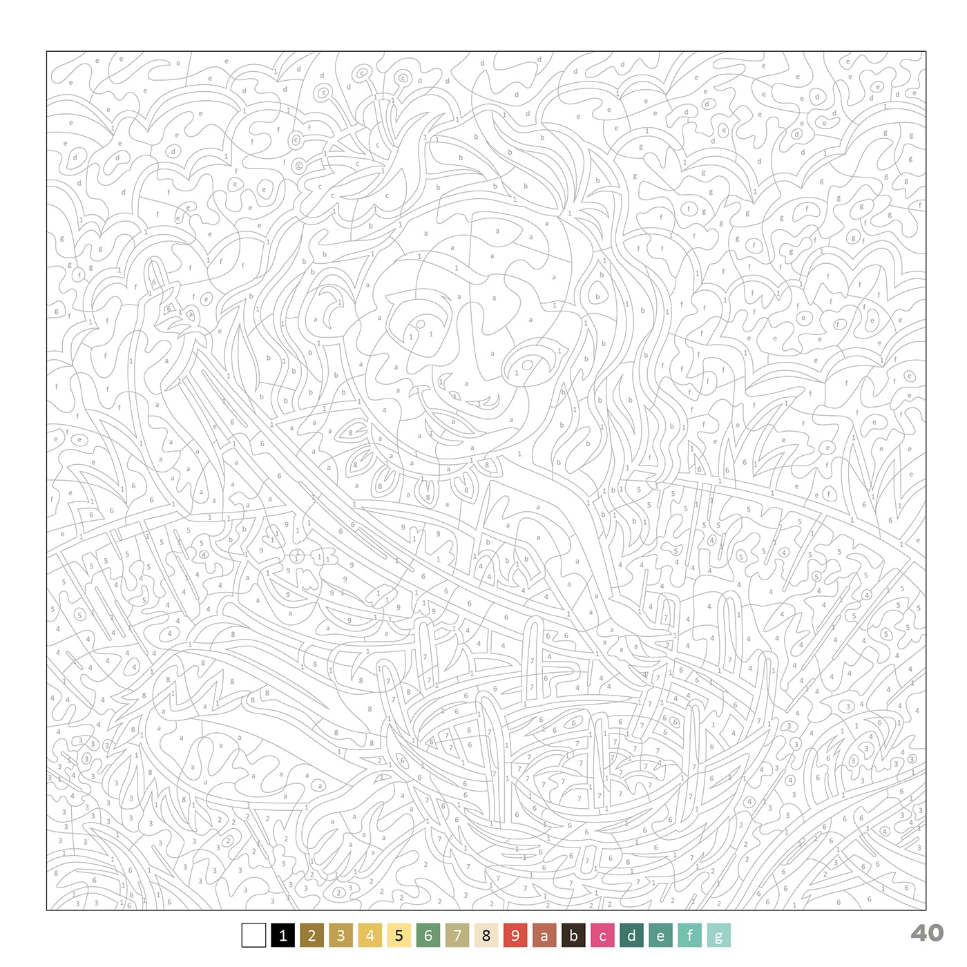 Grand carré mystères - Petites Poupées