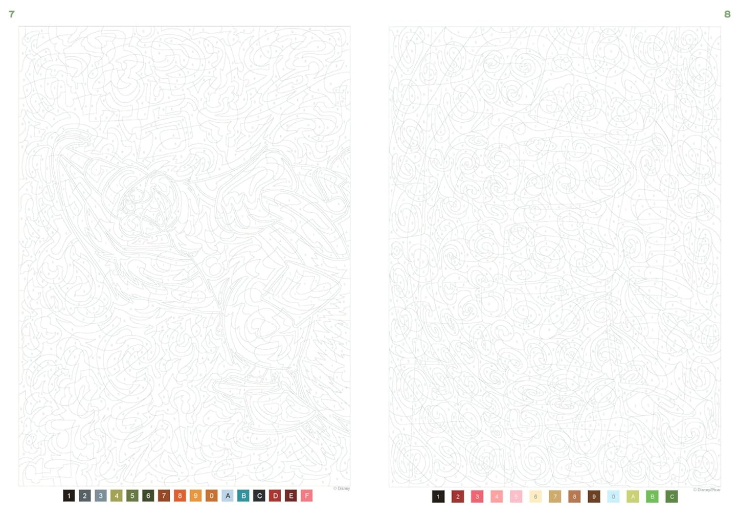 Coloriages mystères Disney - Best of Bestiaire