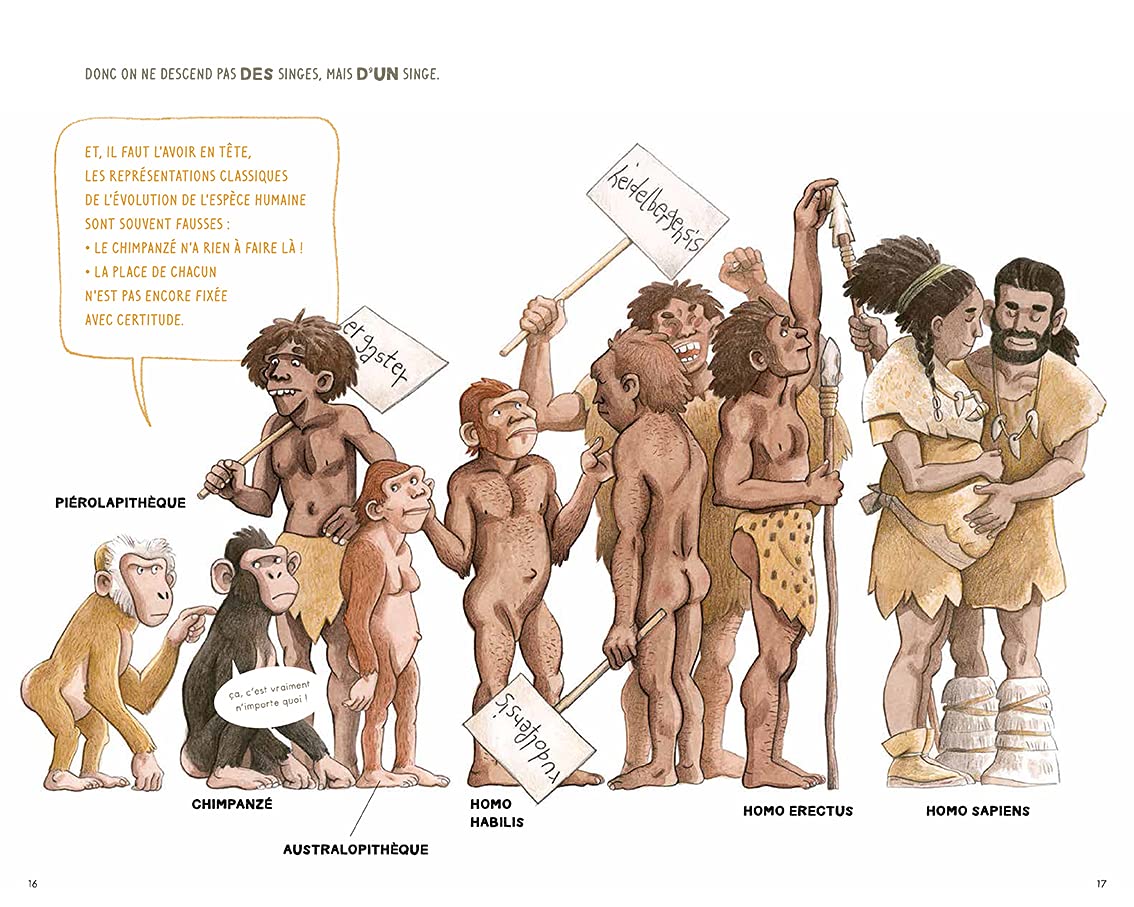 Une autre histoire d'hommes préhistoriques Vol1 Les origines