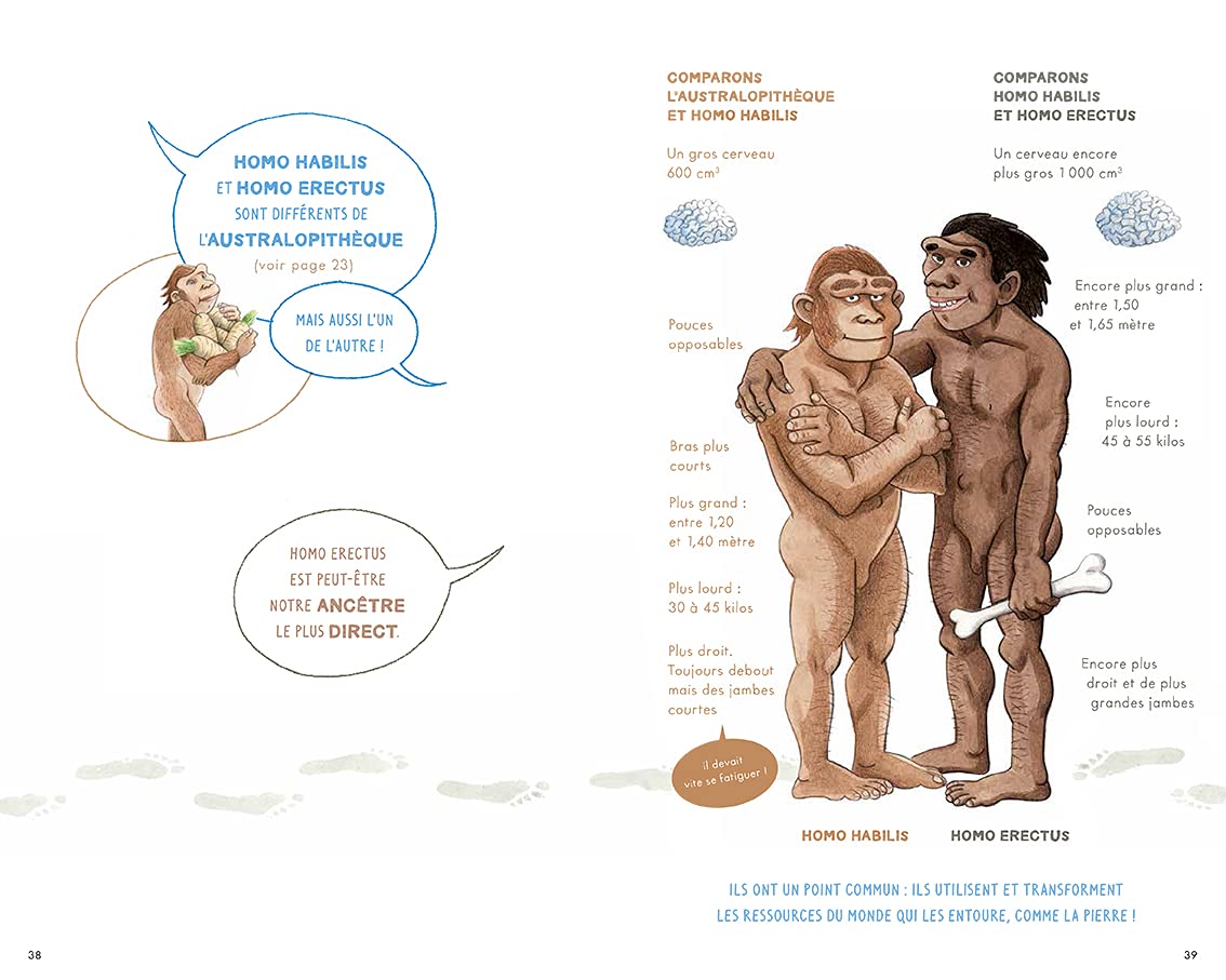 Une autre histoire d'hommes préhistoriques Vol1 Les origines