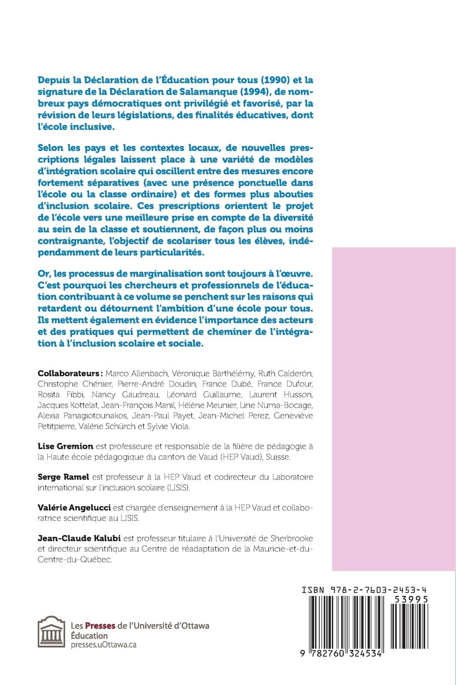 Vers une école inclusive
