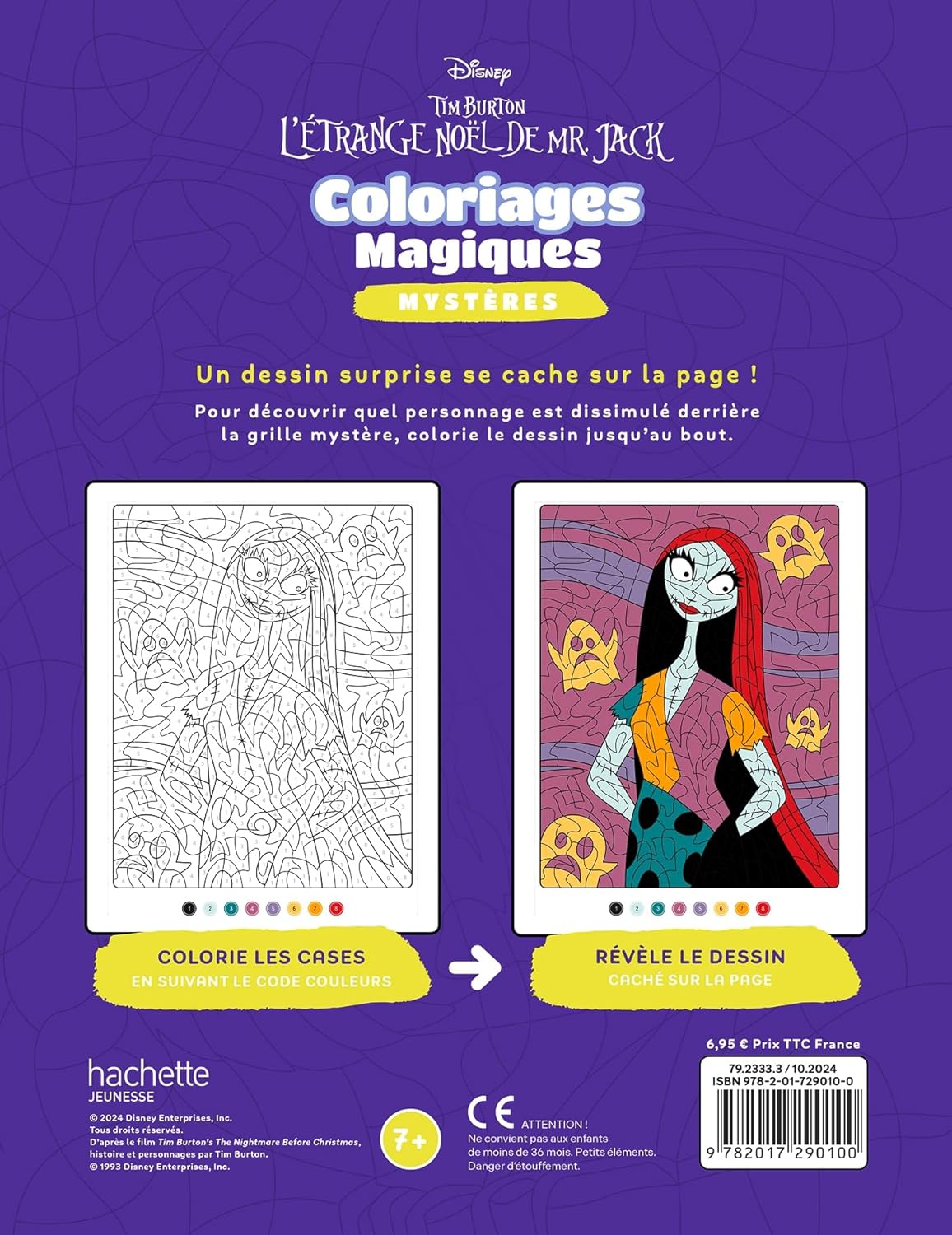 L'ÉTRANGE NOËL DE MR JACK - Coloriages magiques - Mystères (7+) - Disney