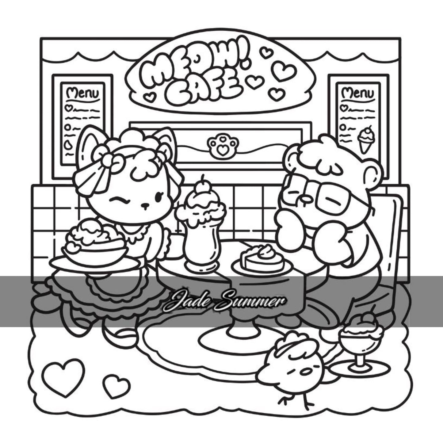 Japon Cosy - Jade Summer - Coloriages zen et mignons pour adultes pour se détendre - Cosy colo