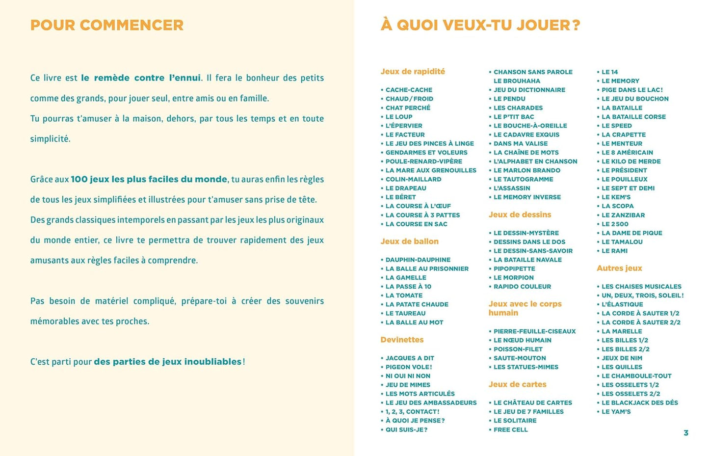 Simplissime - Les 100 jeux les plus faciles du monde