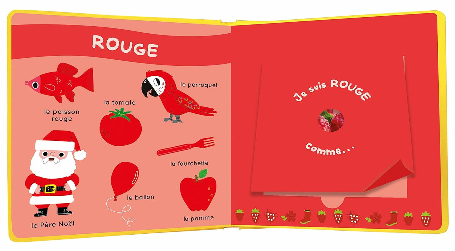 Mon livre des odeurs et des couleurs - mes 1ères couleurs