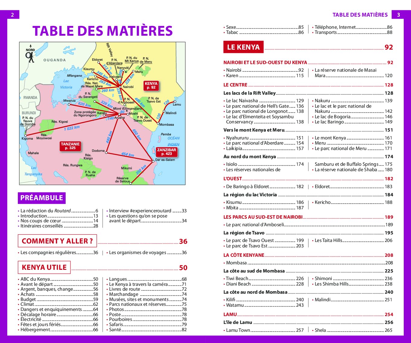 Guide du Routard Kenya Tanzanie 2024/25