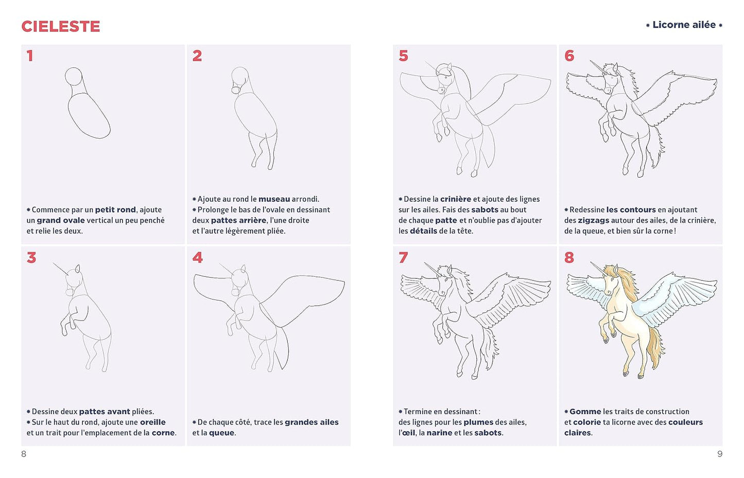 Simplissime Le livre pour dessiner les licornes et compagnie le plus facile du monde