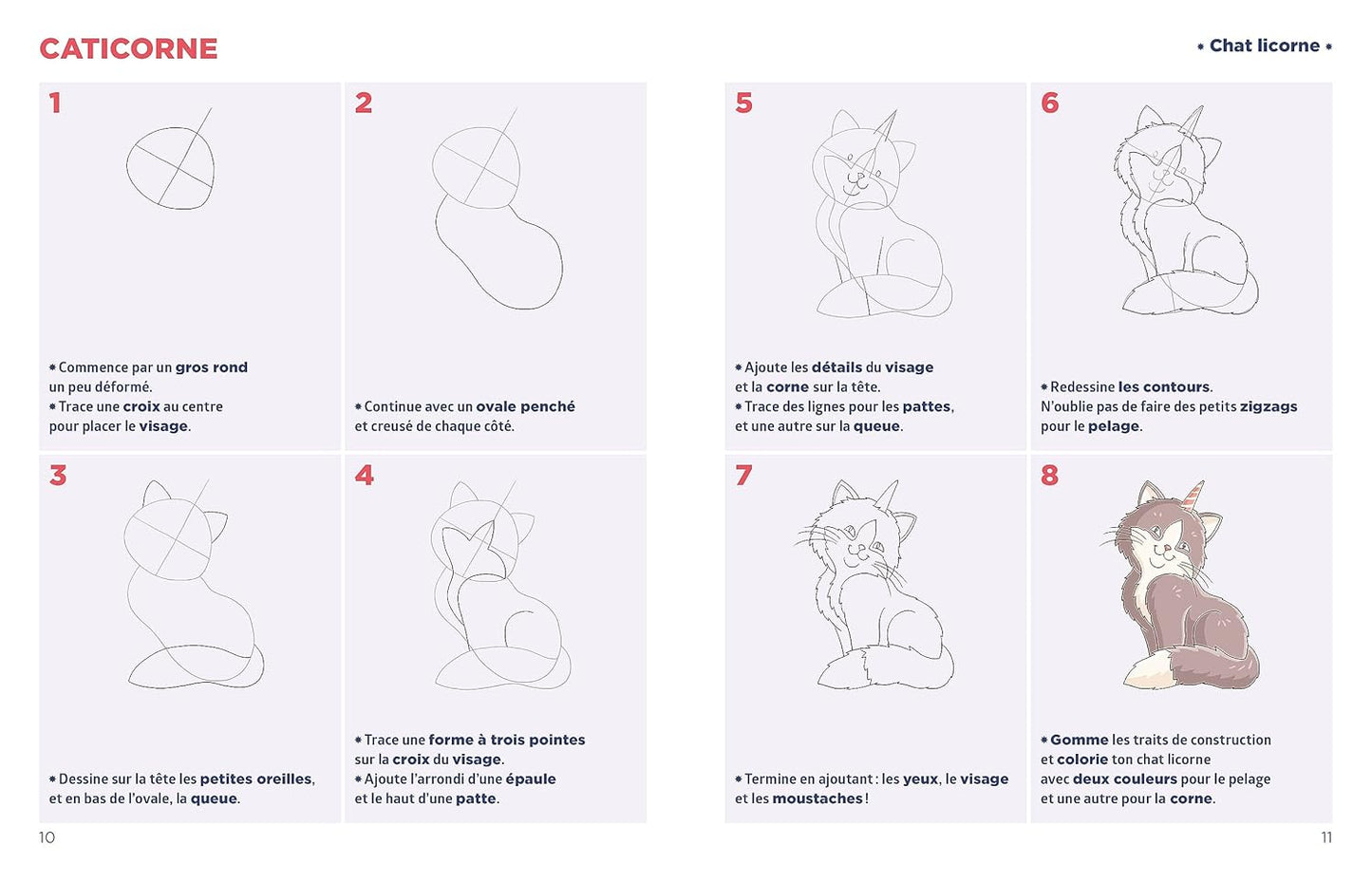 Simplissime Le livre pour dessiner les licornes et compagnie le plus facile du monde