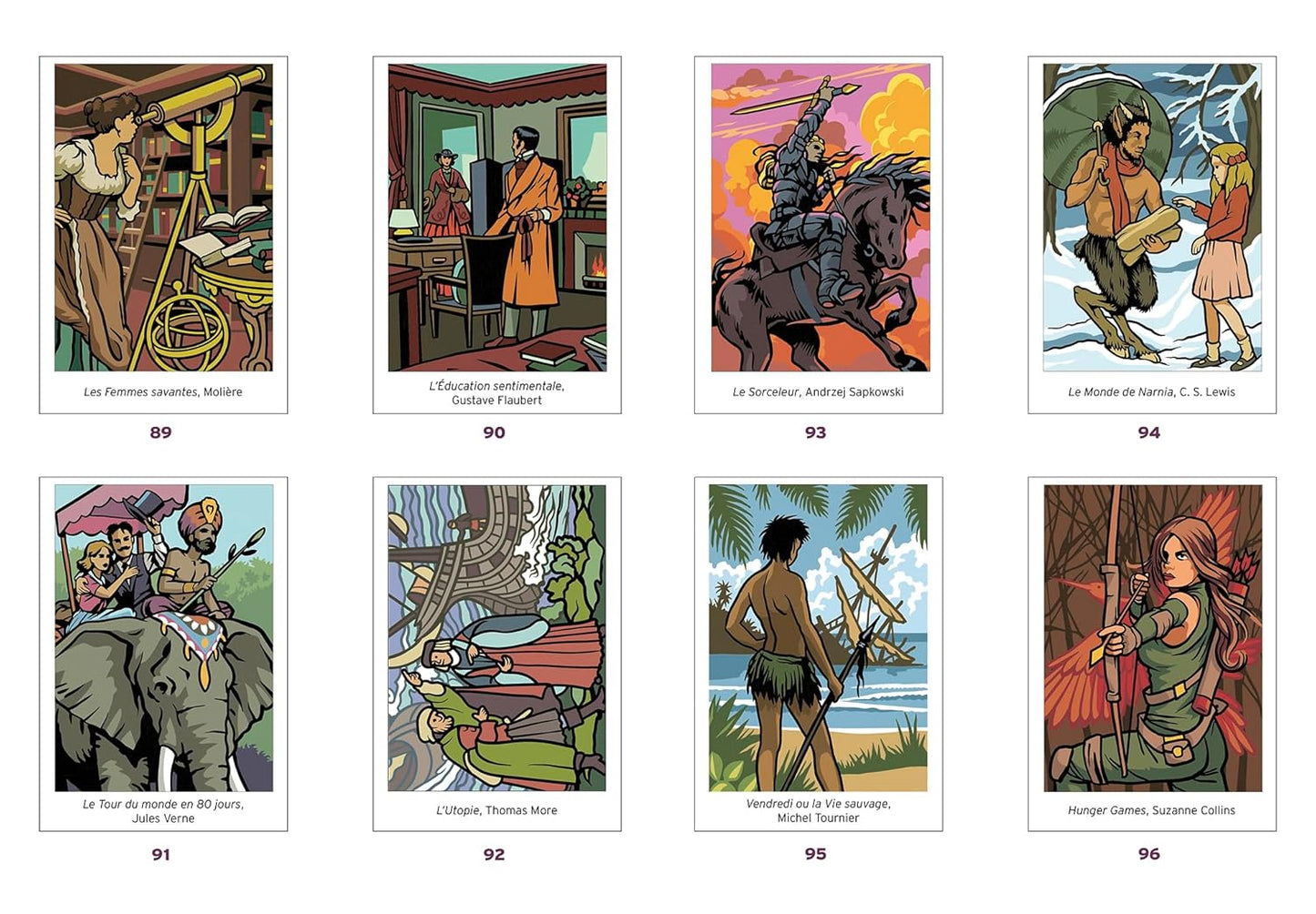 Coloriages mystères - Les grands classiques de la littérature