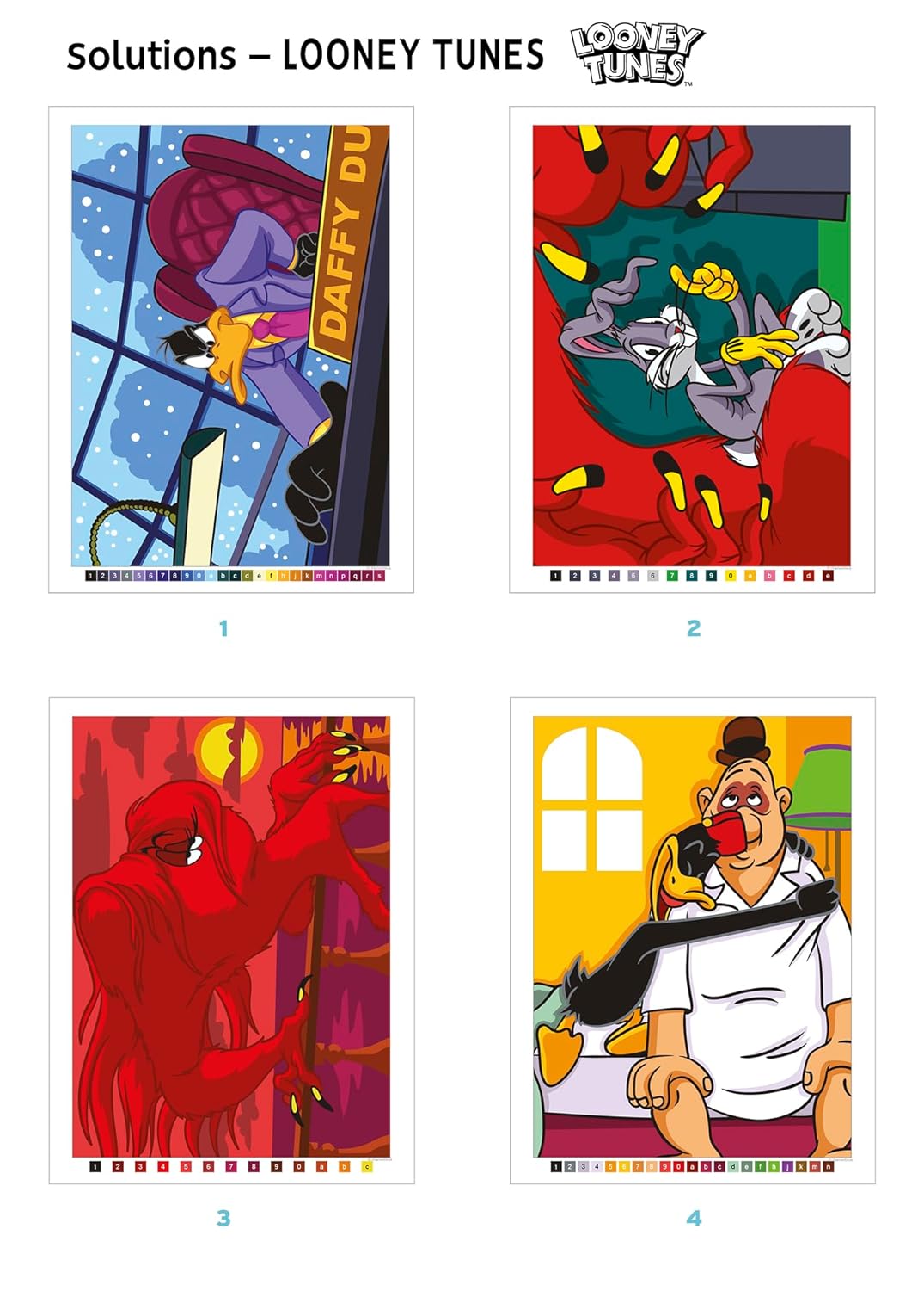 Coloriages mystères - Looney Tunes T2