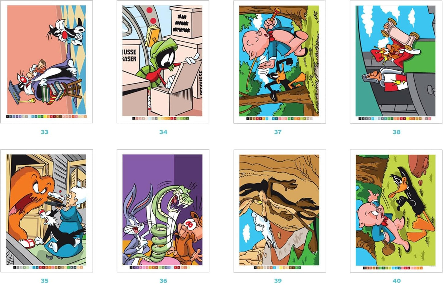 Coloriages mystères - Looney Tunes