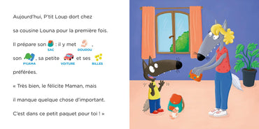 JE LIS AVEC TOI P'TIT LOUP NE DORT PAS A LA MAISON