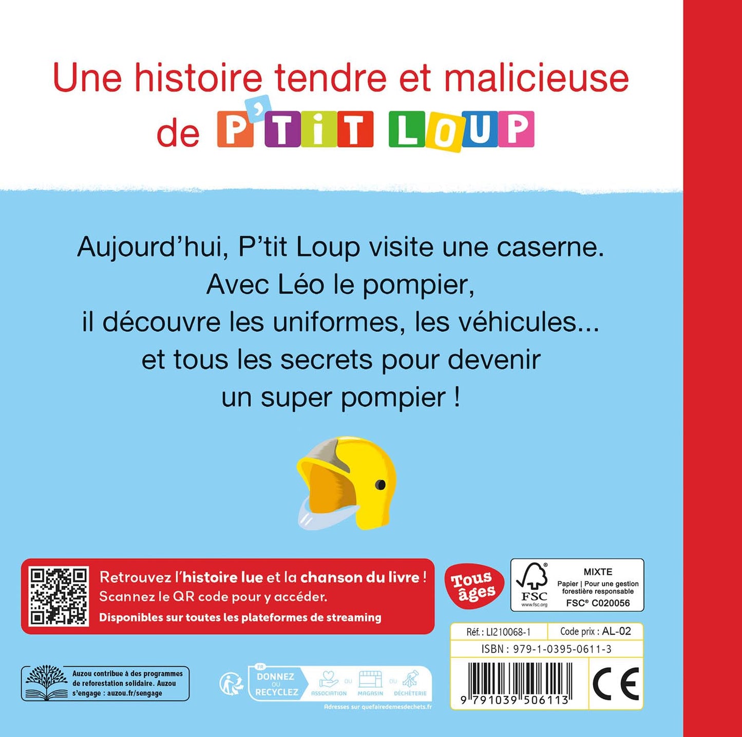 P'TIT LOUP VEUT DEVENIR POMPIER