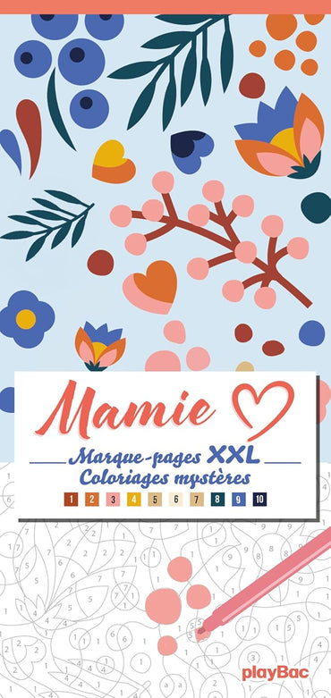 Mamie - Marque-pages XXL - Coloriages mystère