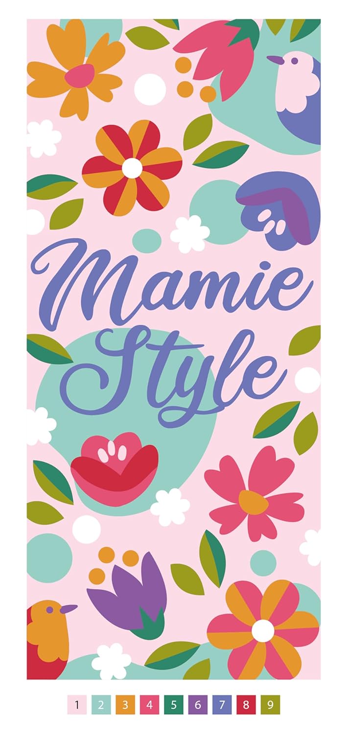Mamie - Marque-pages XXL - Coloriages mystère
