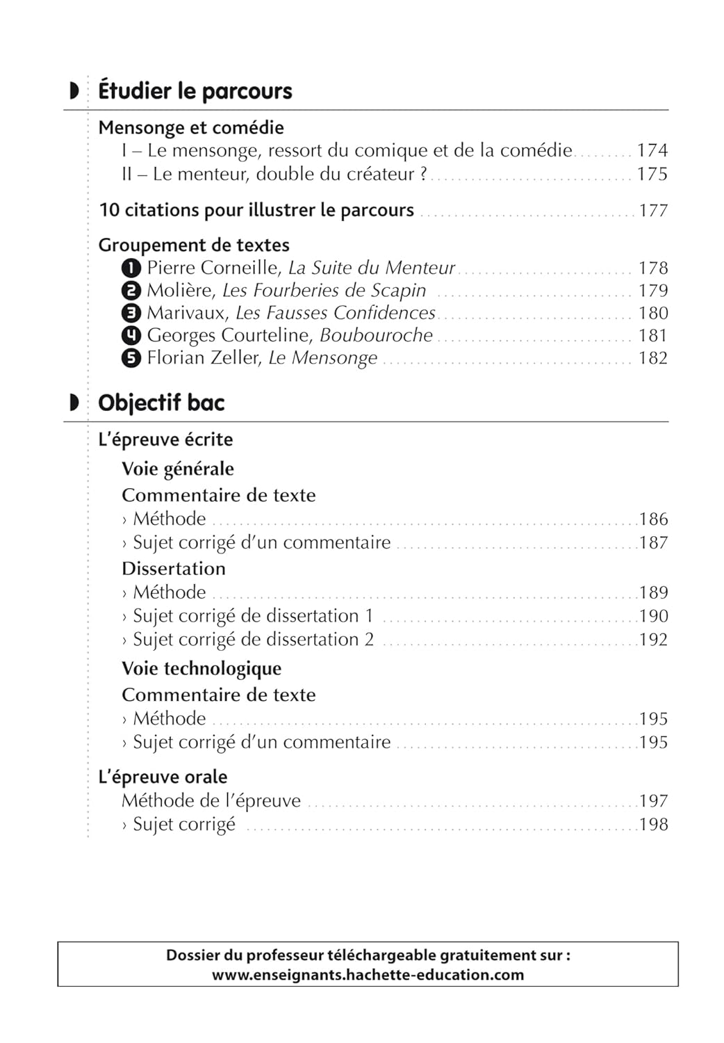 BiblioLycée - Le menteur, Corneille - BAC 2025