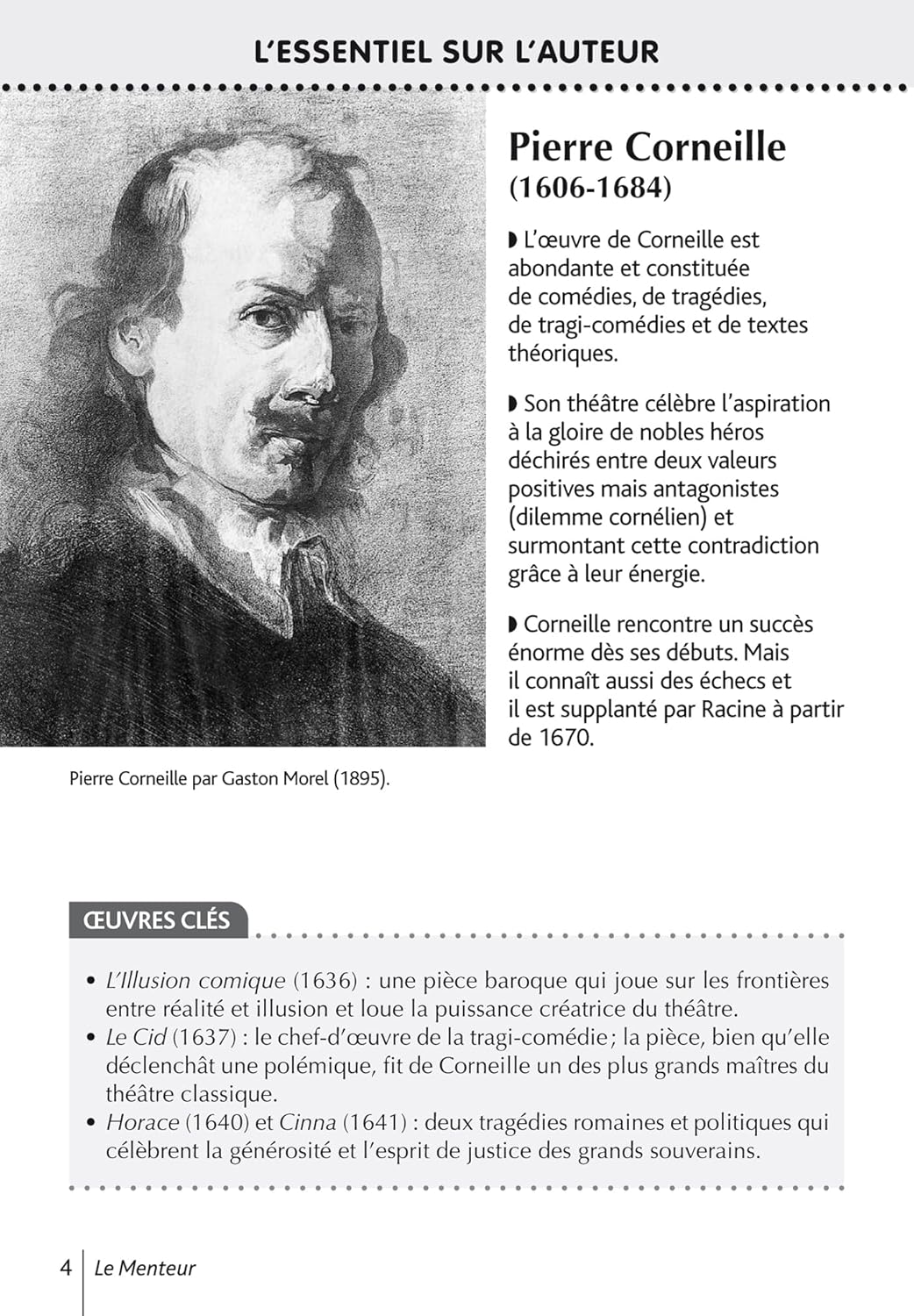 BiblioLycée - Le menteur, Corneille - BAC 2025