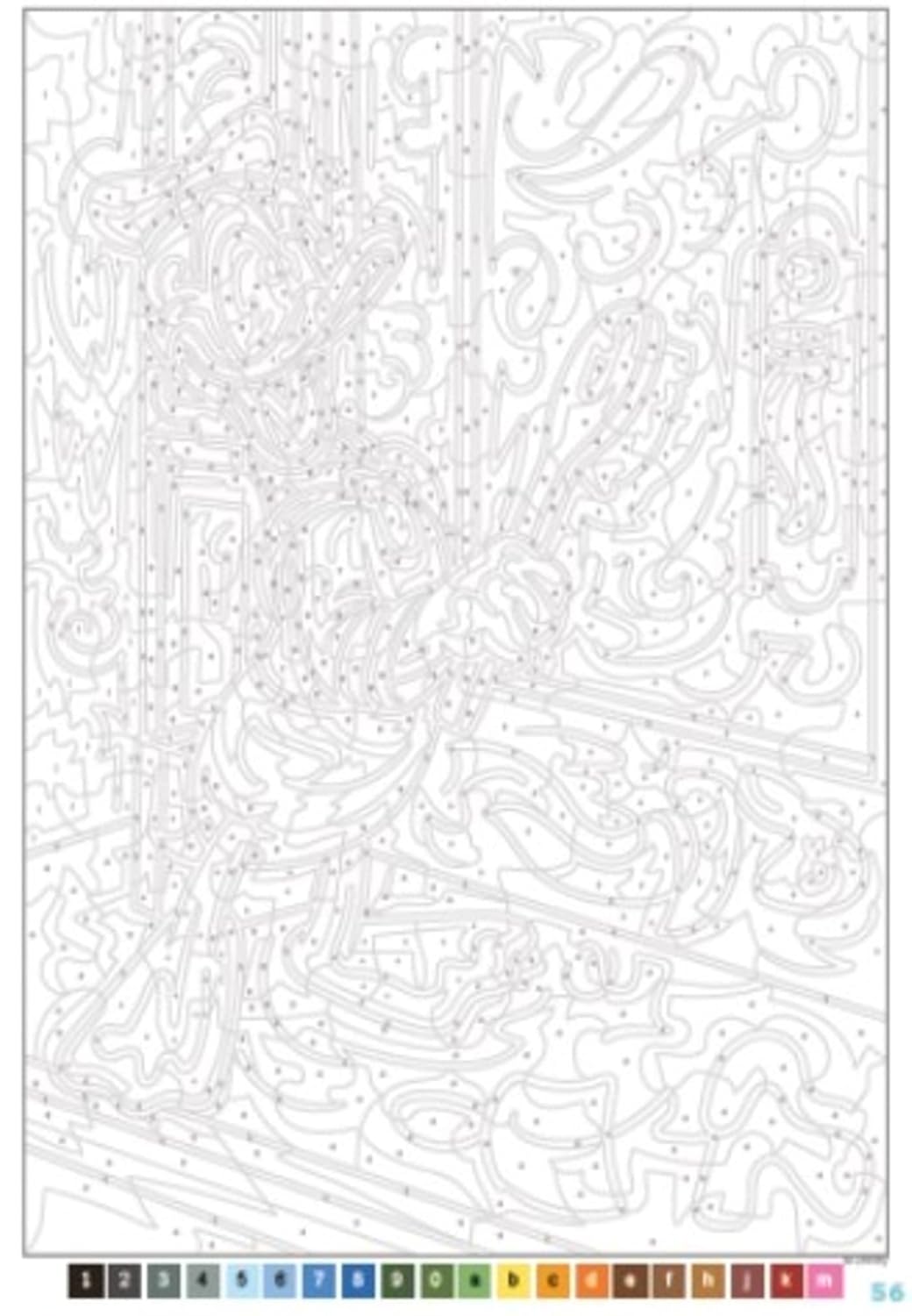 Coloriages mystères Disney - Mickey and friends