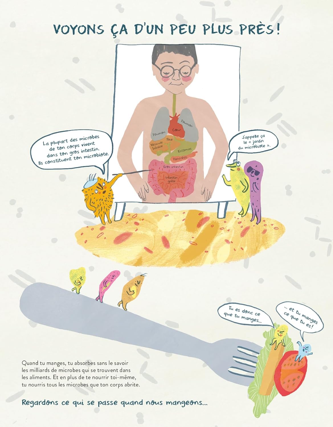 Le jardin du microbiote. Explore le monde étonnant des bactéries