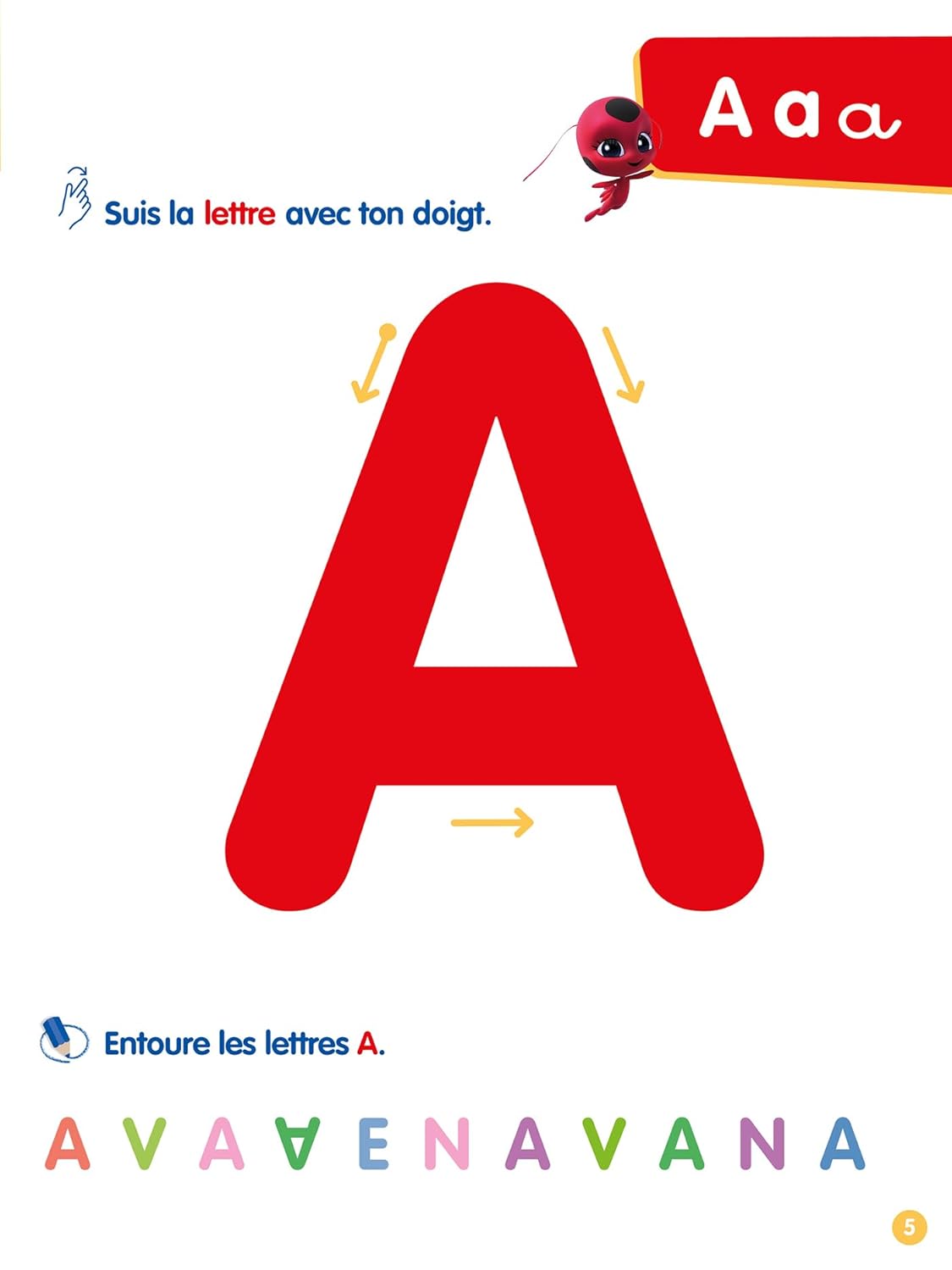 Miraculous -  J'apprends l'alphabet et le son des lettres